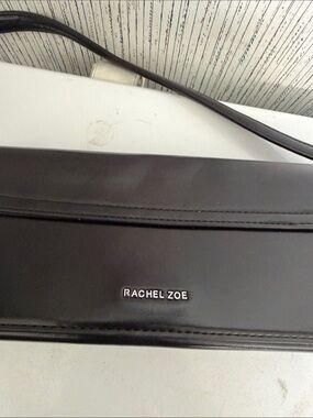 Rachel Zoe Black Smooth Leather Shoulder Bag